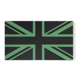 MILITARY RANGE nášivka IFF IR vlajka GB VELCRO ZELENÁ