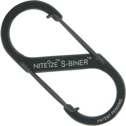 NiteIze karabina S-Biner #3 / 6,5cm ČERNÁ