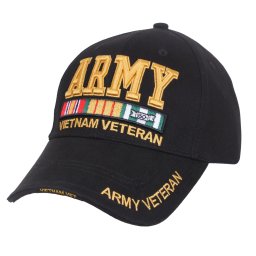 ROTHCO čepice DELUXE ARMY VETERAN ČERNÁ