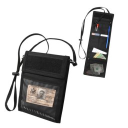 ROTHCO pouzdro na krk DELUXE na doklady ID ČERNÉ