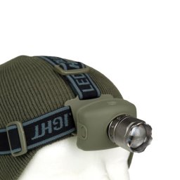 MIL-TEC svítilna čelová LED CREE ZELENÁ