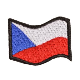 NAVYS nášivka ČR vlajka vlající BAREVNÁ