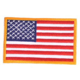 NAVYS nášivka vlajka USA - BAREVNÁ