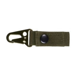 MIL-TEC popruh / klíčenka s tak. karabinou 7cm ZELENÁ