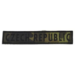 NAVYS nášivka CZECH REPUBLIC - vz.95 les CZ VELCRO