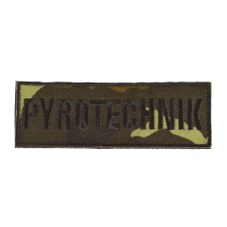 NAVYS nášivka PYROTECHNIK malá - vz.95 les CZ VELCRO