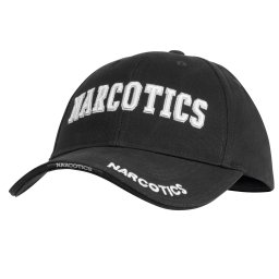 ROTHCO čepice DELUXE NARCOTICS baseball ČERNÁ