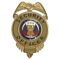 ROTHCO odznak SECURITY OFFICER justice for all