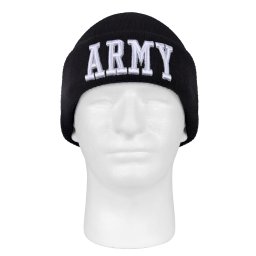 ROTHCO čepice pletená DELUXE 3D ARMY ČERNÁ