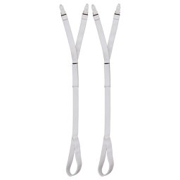 ROTHCO kšandy STIRRUP na košili BÍLÉ 2 v balení