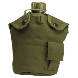 ROTHCO obal na US láhev 1 l nylon ZELENÝ