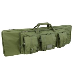 CONDOR OUTDOOR taška na pušku 105 cm se 3 kapsami a popruhy ZELENÁ