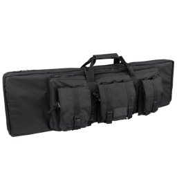 CONDOR OUTDOOR taška na pušku 105 cm se 3 kapsami a popruhy ČERNÁ