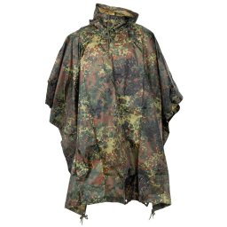 MFH pončo US rip-stop 144x223 cm BW FLECKTARN