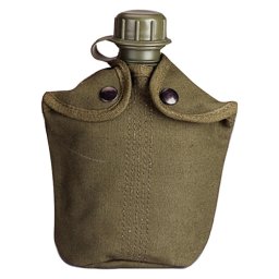ROTHCO obal na polní láhev 1L plátěný ZELENÝ