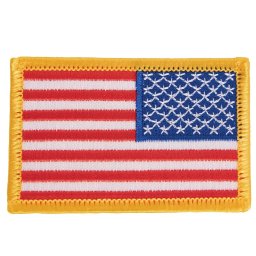 ROTHCO nášivka US vlajka barevná reverzní 5 x 7,5 cm