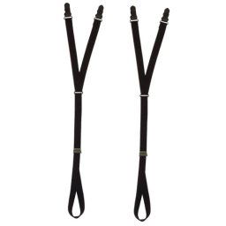 ROTHCO kšandy STIRRUP na košili ČERNÉ 2 v balení
