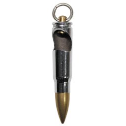 MFH přívěšek na klíče / otvírák na lahve patrona AK-47 stříbrný
