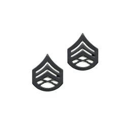 Odznak hodnostní USMC - SSgt. - ČERNÝ