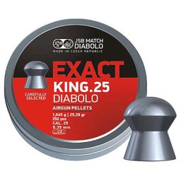 JSB MATCH DIABOLO diabolky JSB EXACT KING 6,35 mm 350 ks