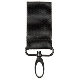 MFH poutko na opasek 22603 s karabinou nylon ČERNÉ