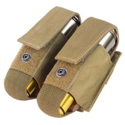 S.T. CONDOR sumka MOLLE na dva 40mm granát. náboje COYOTE BROWN