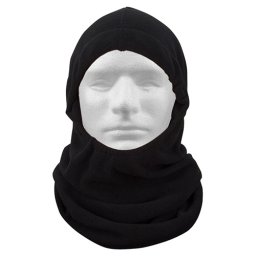 ROTHCO kukla POLAR jedna díra FLEECE ČERNÁ