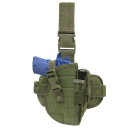 S.T. CONDOR pouzdro pistolové stehenní LEG HOLSTER ZELENÉ