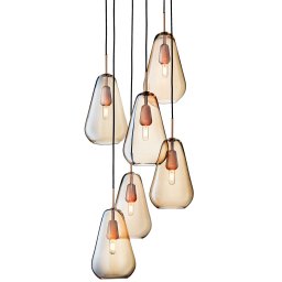 Nuura designová závěsná svítidla Anoli 6 Small