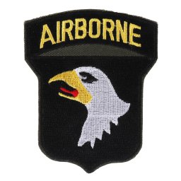 MILITARY RANGE nášivka 101. AIRBORNE textilní