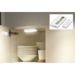 LED svítilny 2xpack do skříňky + magnetický senzor + Li-on baterie