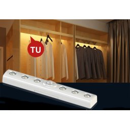 Světlo na senzor 19cm - napájení 3x 1,5V AAA baterie + automatické zapnutí