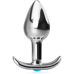 SCALA PLUG ANÁLNÍ KOLÍK Z NEREZOVÉ OCELI S KŘIŠŤÁLEM - S RUKOJETÍ - 67876543