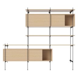 Bolia designové knihovny ROD Shelf 08