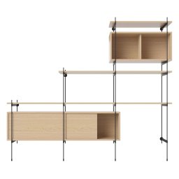 Bolia designové knihovny ROD Shelf 07