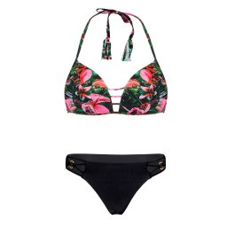 Esthé trojúhelníkové bikiny AB116 L černá