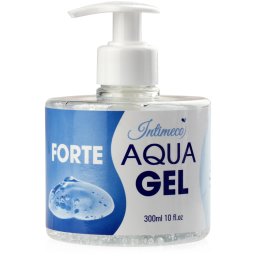 INTIMECO AQUA FORTE GEL 300ml –HUSTÝ A VYDATNÝ LUBRIKANT ZVLHČUJÍCÍ - 87426064