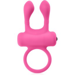 SCALA EREKČNÍ KROUŽEK VIBRAČNÍ KRÁLÍČEK STIMULUJÍCÍ PENIS A KLITORIS - 74825013