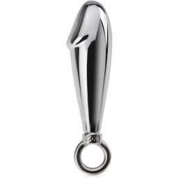 SCALA ANÁLNÍ KOLÍK OCELOVÝ PENIS PLUG S ÚCHYTEM - 71235993