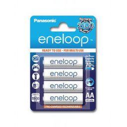 Baterie Panasonic Eneloop BK-3MCDE, AA 2000mAh, EKO blistr 4 ks