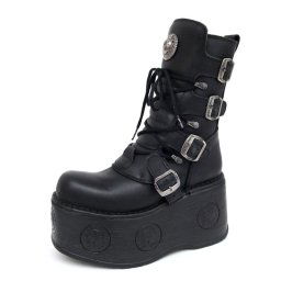boty NEW ROCK - 1473-S3 - Itali Negro