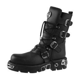 boty NEW ROCK - 373-S7 - Vegan Negro