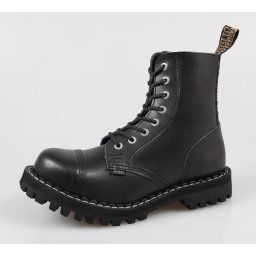 boty STEEL - 8 dírkové - 114/113 - Black
