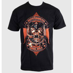 tričko pánské Motörhead - Orange - Black - ROCK OFF - MHEADTEE20MB