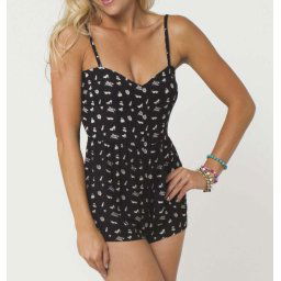 overal dámský (kraťasy) METAL MULISHA - VIXEN ROMPER - BLK