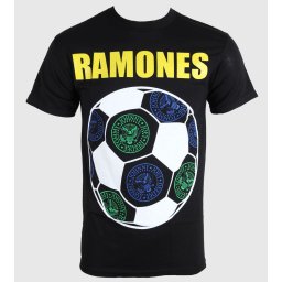 tričko pánské Ramones - Brazil Seals - Blk - BRAVADO - RMN1350