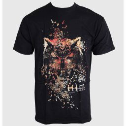 tričko pánské - HIM Owl Colour - Black - ROCK OFF - HIMTEE08MB