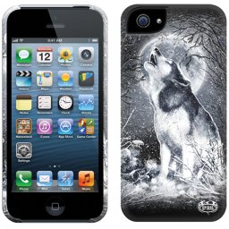 kryt na mobil SPIRAL - WHITE WOLF - IPHONE - TR324574