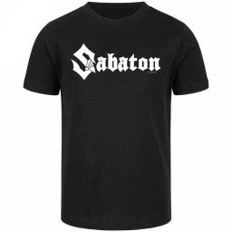 tričko dětské Sabaton - Logo - Black - Metal-Kids - 455.25.8.7
