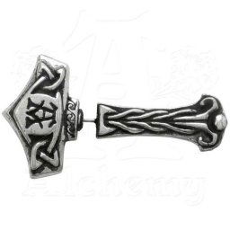 náušnice ALCHEMY GOTHIC - Thunderstruck Faux Stretcher - E368